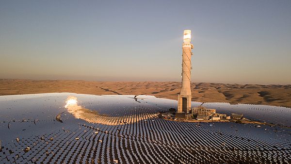The,Megalim,Solar,Power,Station,In,The,Negev,Desert,In