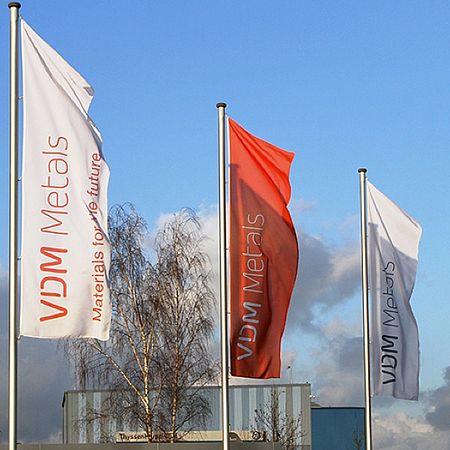 VDM Metals Flaggen